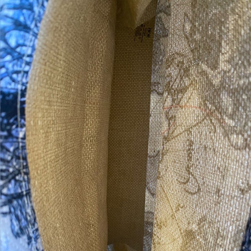 BRAND NEW Authentic Christian Dior Around The World Straw Woven Canvas Tote Bag - Picture 4 of 6